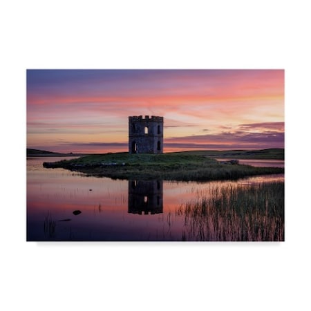 Michael Blanchette Photography 'Towering Sunset' Canvas Art,30x47